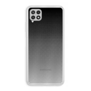 CaseCompany Musketon Halftone: Samsung Galaxy A22 4G Transparant Hoesje