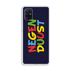 CaseCompany 90's One: Galaxy A51 4G Transparant Hoesje