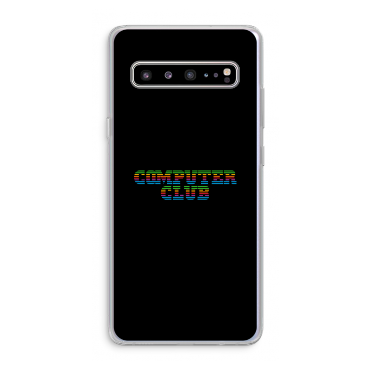 CaseCompany Retro: Samsung Galaxy S10 5G Transparant Hoesje