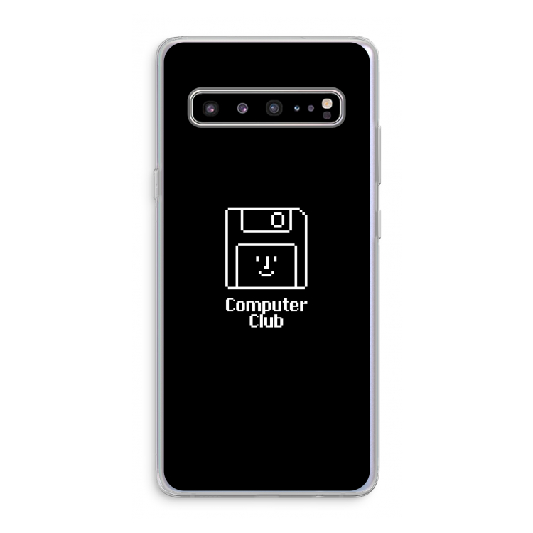 CaseCompany Hello: Samsung Galaxy S10 5G Transparant Hoesje