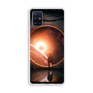 CaseCompany Ephemeral: Galaxy A51 4G Transparant Hoesje