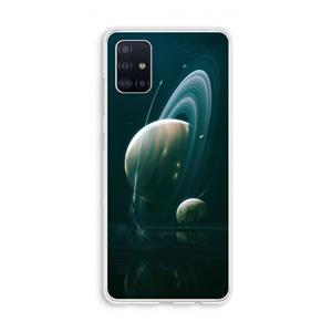 CaseCompany Mercurius: Galaxy A51 4G Transparant Hoesje