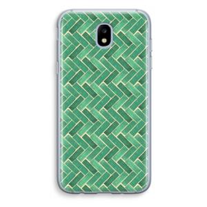 CaseCompany Moroccan tiles 2: Samsung Galaxy J5 (2017) Transparant Hoesje