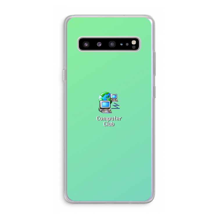CaseCompany Win98: Samsung Galaxy S10 5G Transparant Hoesje
