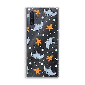 CaseCompany Manta: Samsung Galaxy Note 10 Plus Transparant Hoesje