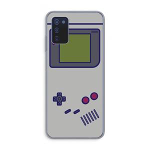 CaseCompany Game On: Samsung Galaxy A03s Transparant Hoesje