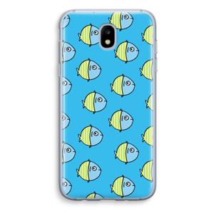 CaseCompany Visjes: Samsung Galaxy J5 (2017) Transparant Hoesje
