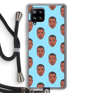 CaseCompany Kanye Call Me℃: Samsung Galaxy A42 5G Transparant Hoesje met koord