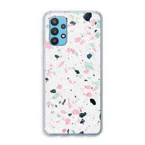 CaseCompany Terrazzo N°3: Samsung Galaxy A32 4G Transparant Hoesje