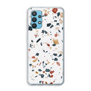 CaseCompany Terrazzo N°4: Samsung Galaxy A32 4G Transparant Hoesje