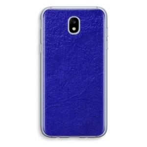 CaseCompany Majorelle Blue: Samsung Galaxy J5 (2017) Transparant Hoesje