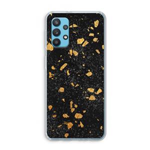 CaseCompany Terrazzo N°7: Samsung Galaxy A32 4G Transparant Hoesje