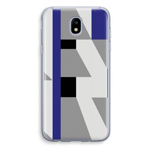CaseCompany Gestalte 2: Samsung Galaxy J5 (2017) Transparant Hoesje