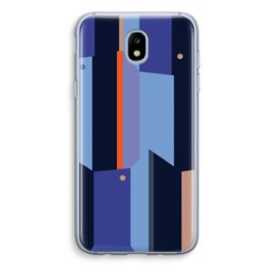 CaseCompany Gestalte 3: Samsung Galaxy J5 (2017) Transparant Hoesje