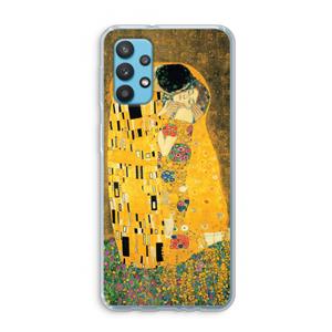 CaseCompany Der Kuss: Samsung Galaxy A32 4G Transparant Hoesje