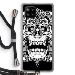 CaseCompany Seek & Destroy: Samsung Galaxy A42 5G Transparant Hoesje met koord