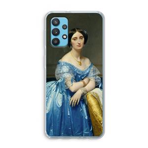 CaseCompany Eleonore: Samsung Galaxy A32 4G Transparant Hoesje