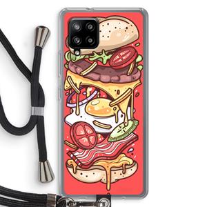 CaseCompany Diet Coke Please: Samsung Galaxy A42 5G Transparant Hoesje met koord