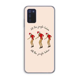 CaseCompany Jingle Ladies: Samsung Galaxy A03s Transparant Hoesje