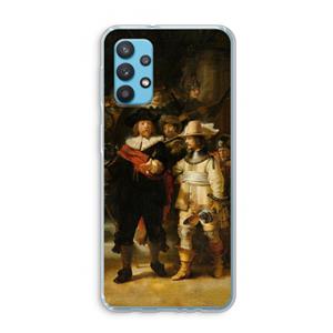 CaseCompany De Nachtwacht: Samsung Galaxy A32 4G Transparant Hoesje