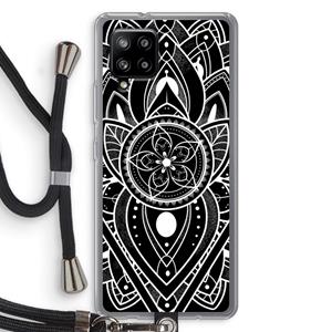 CaseCompany It's Complicated: Samsung Galaxy A42 5G Transparant Hoesje met koord