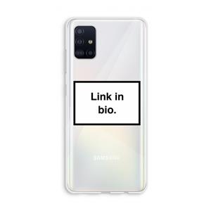 CaseCompany Link in bio: Galaxy A51 4G Transparant Hoesje