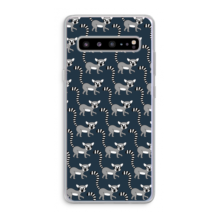 CaseCompany Makis: Samsung Galaxy S10 5G Transparant Hoesje