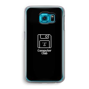 CaseCompany Hello: Samsung Galaxy S6 Transparant Hoesje
