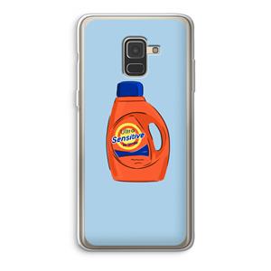 CaseCompany Ultra Sensitive: Samsung Galaxy A8 (2018) Transparant Hoesje