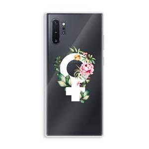 CaseCompany Venus: Samsung Galaxy Note 10 Plus Transparant Hoesje