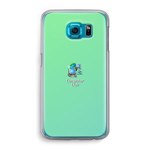 CaseCompany Win98: Samsung Galaxy S6 Transparant Hoesje