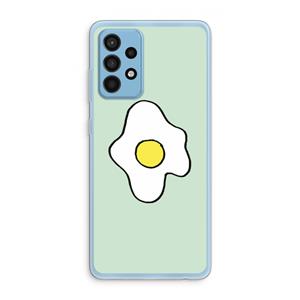 CaseCompany Spiegelei: Samsung Galaxy A52 Transparant Hoesje