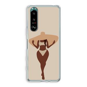 CaseCompany Let's get salty: Sony Xperia 5 III Transparant Hoesje