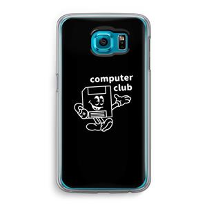 CaseCompany Floppyhead: Samsung Galaxy S6 Transparant Hoesje