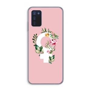 CaseCompany Venus: Samsung Galaxy A03s Transparant Hoesje