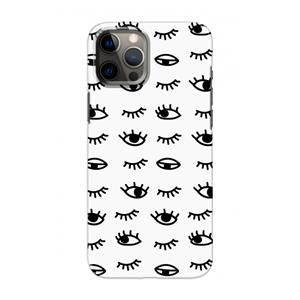 CaseCompany Eye pattern #2: Volledig geprint iPhone 12 Hoesje