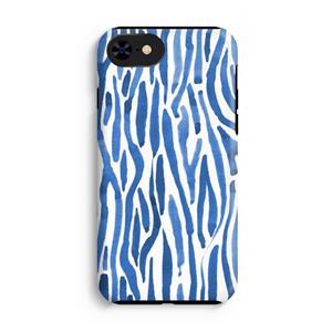 CaseCompany Blauwe nerven: iPhone SE 2020 Tough Case