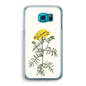 CaseCompany Tansy: Samsung Galaxy S6 Transparant Hoesje