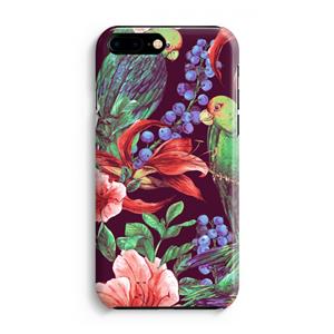 CaseCompany Papegaaien: iPhone 8 Plus Volledig Geprint Hoesje