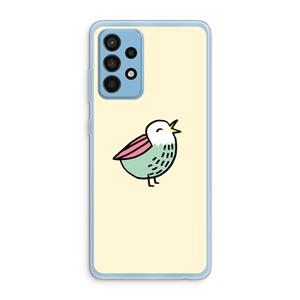 CaseCompany Birdy: Samsung Galaxy A52 Transparant Hoesje