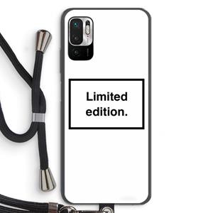 CaseCompany Limited edition: Xiaomi Redmi Note 10 5G Transparant Hoesje met koord