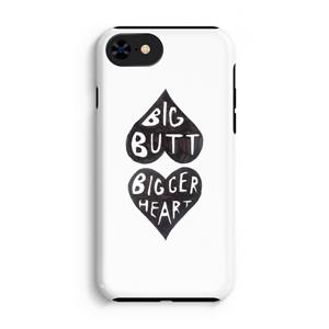 CaseCompany Big butt bigger heart: iPhone SE 2020 Tough Case