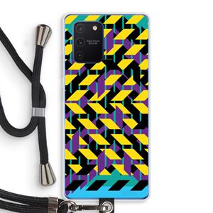 CaseCompany Skew Bee 3: Samsung Galaxy Note 10 Lite Transparant Hoesje met koord