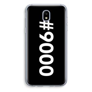 CaseCompany 9000: Samsung Galaxy J5 (2017) Transparant Hoesje