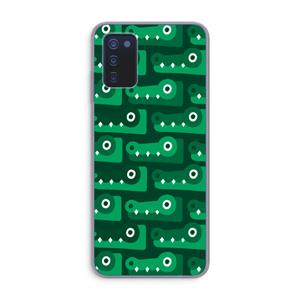 CaseCompany Crocs: Samsung Galaxy A03s Transparant Hoesje