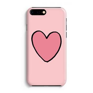 CaseCompany Hartje: iPhone 8 Plus Volledig Geprint Hoesje