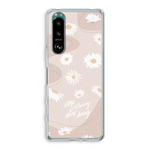 CaseCompany Daydreaming becomes reality: Sony Xperia 5 III Transparant Hoesje