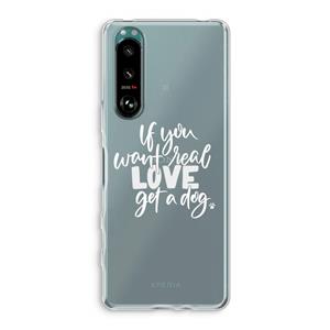 CaseCompany Partner in crime: Sony Xperia 5 III Transparant Hoesje