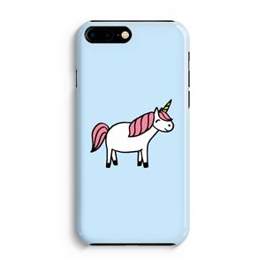CaseCompany Eenhoorn: iPhone 8 Plus Volledig Geprint Hoesje