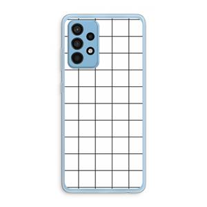 CaseCompany Rooster: Samsung Galaxy A52 Transparant Hoesje